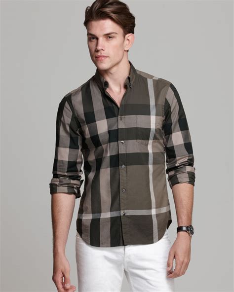 men's burberry clothing